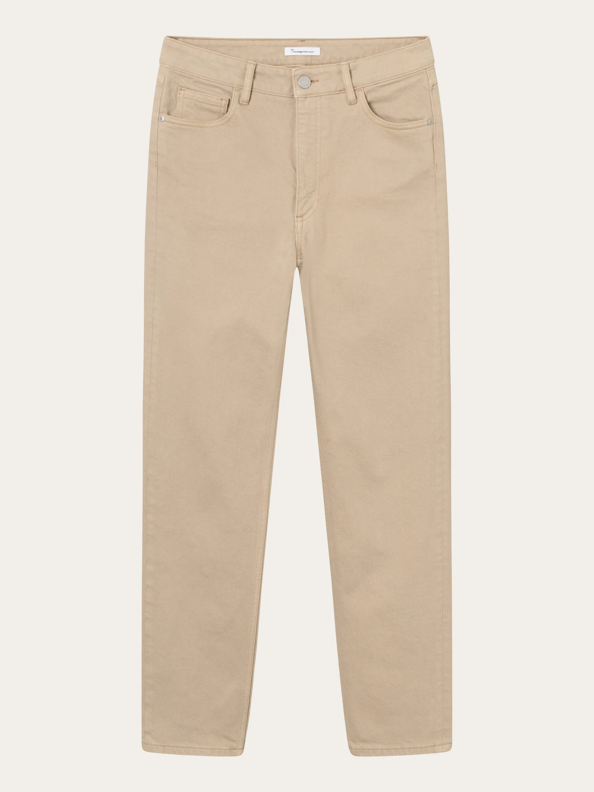 STELLA tapered Twill Pants - Incense