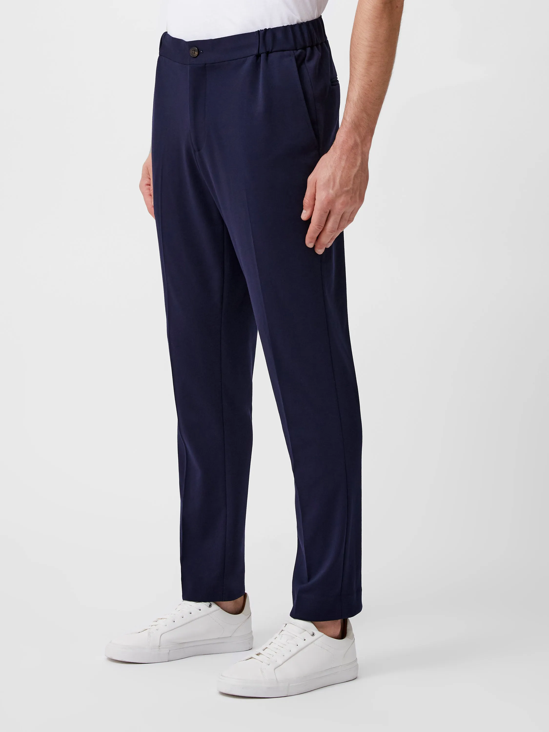 Stretch Knit Suit Trousers