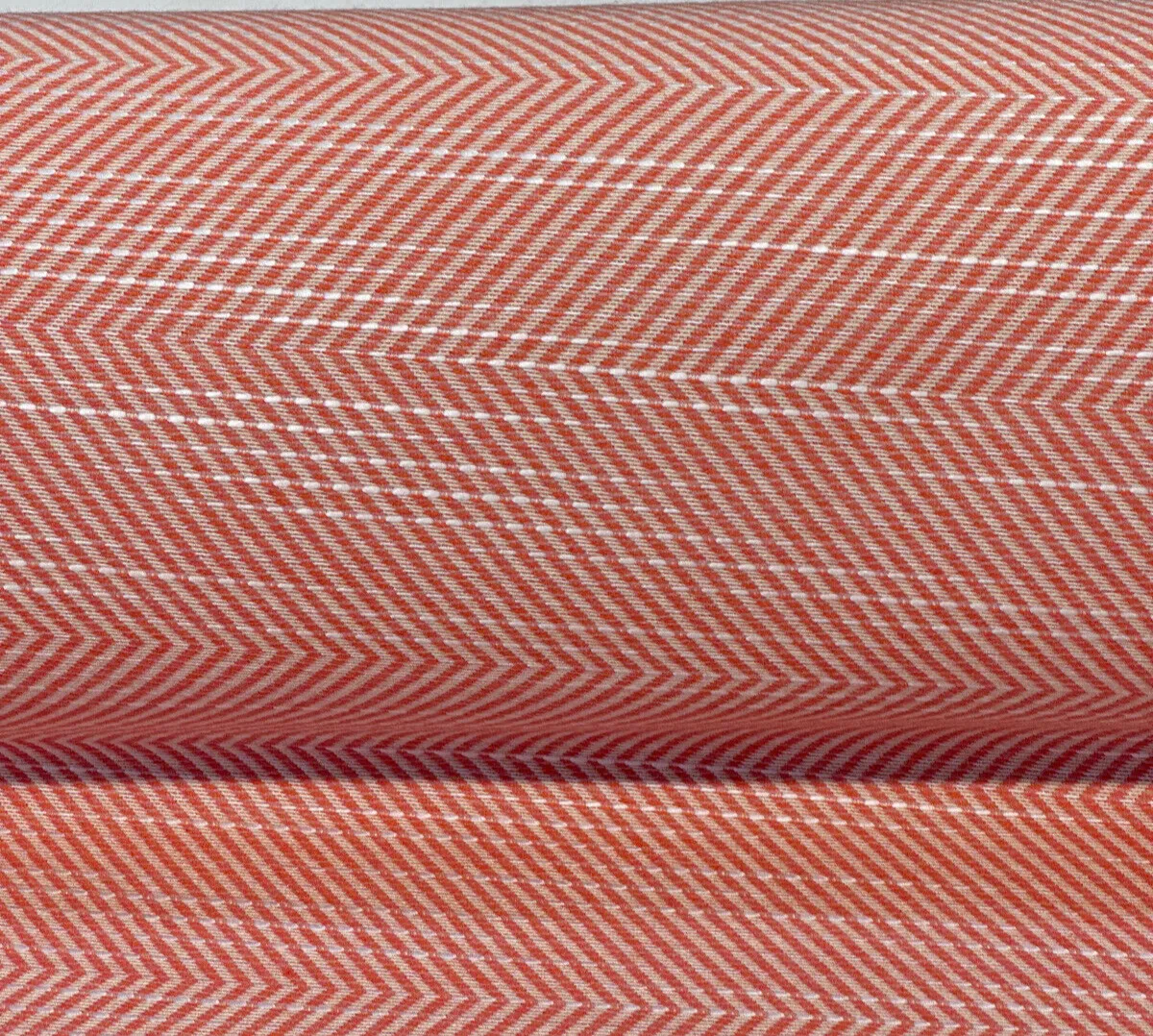 Sunbrella Annex Guava Pink Herringbone Outdoor Upholstery Fabric By the yard