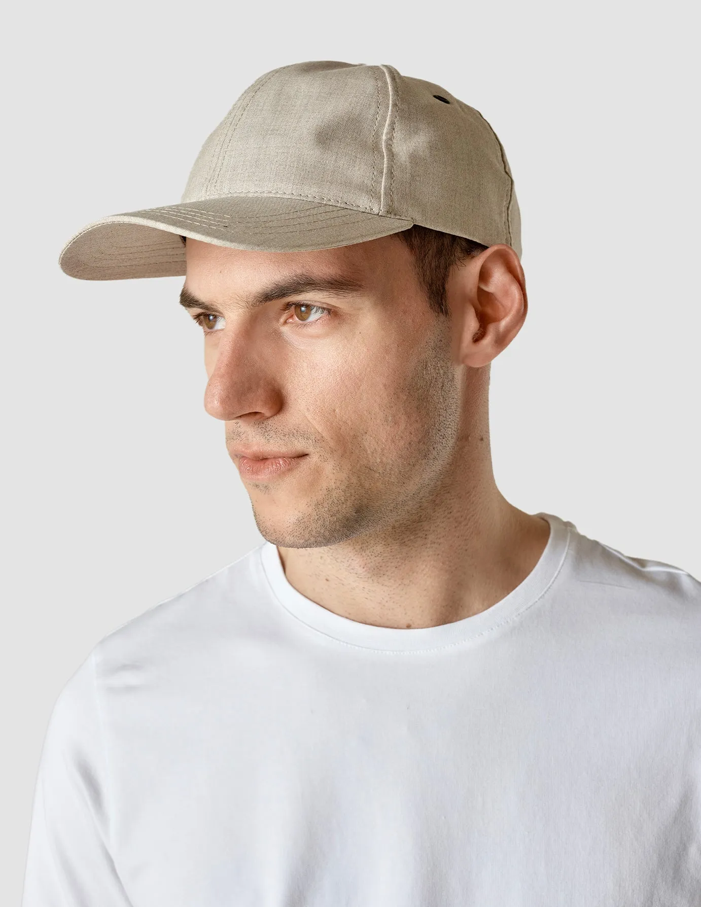 Tech Linen Cap Sandshell