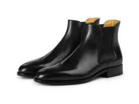 Wall Boots in Black Noble Calf