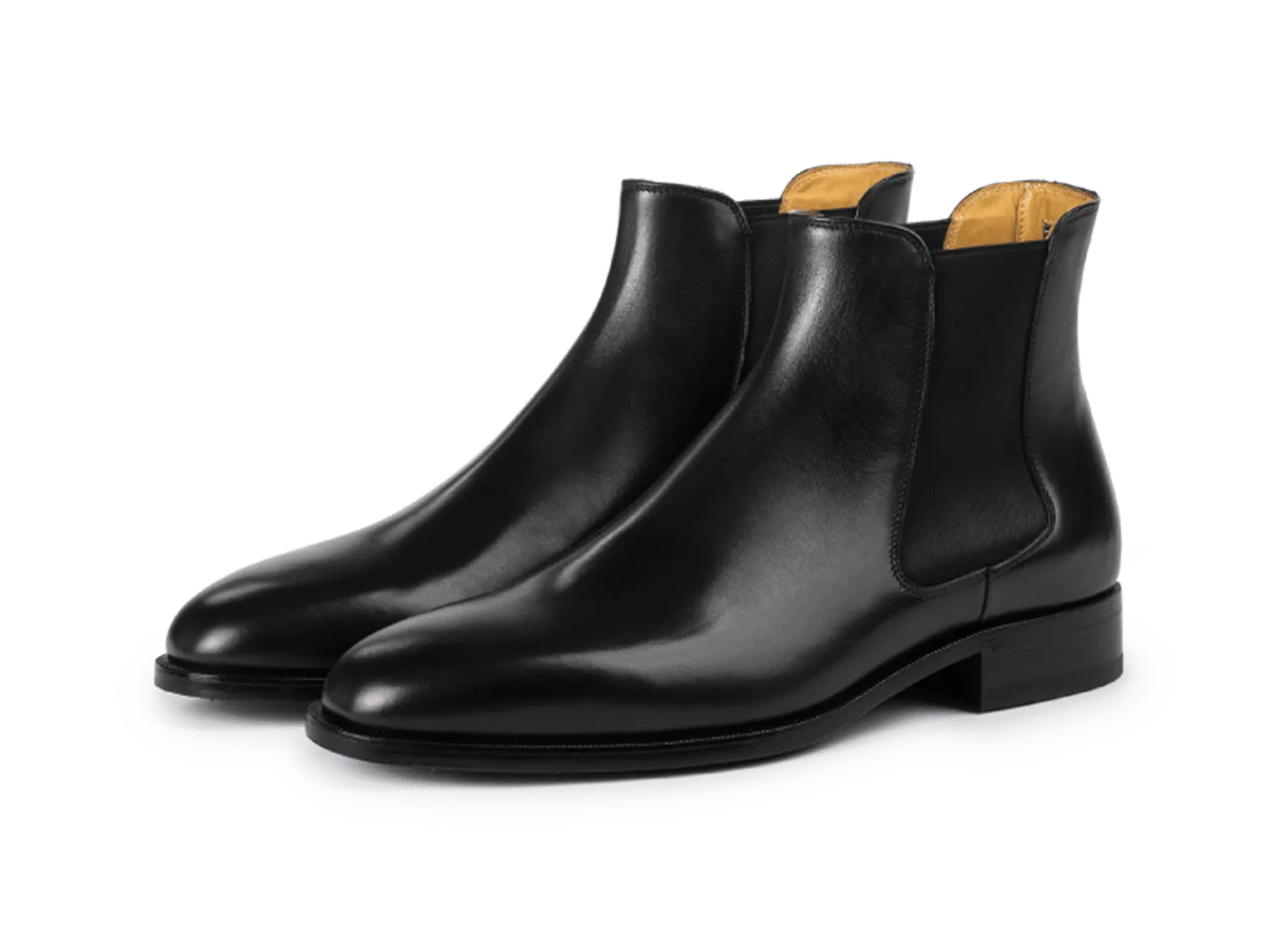 Wall Boots in Black Noble Calf