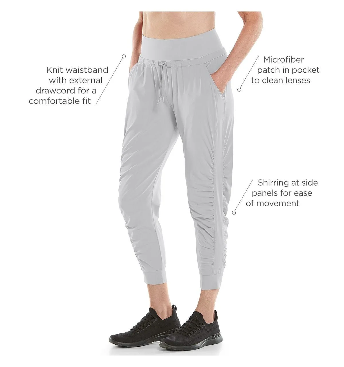 Women's Motio Joggers | Cool Grey