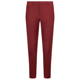 Womens Pia Micro High Stretch Pants Cabernet - AW24