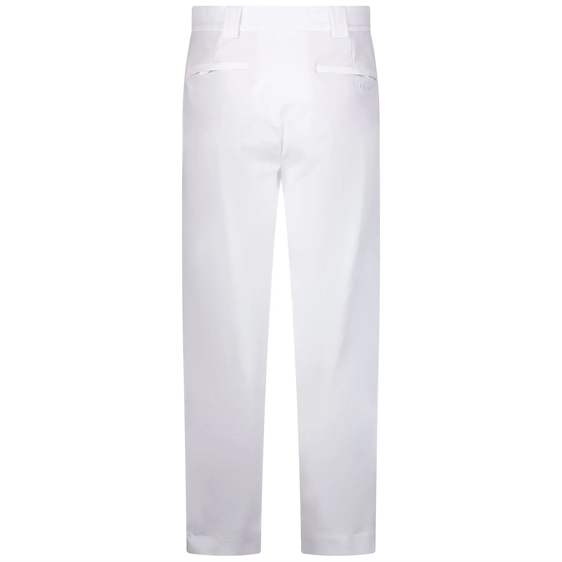 Womens Slim Tech Trousers Off White - AW24