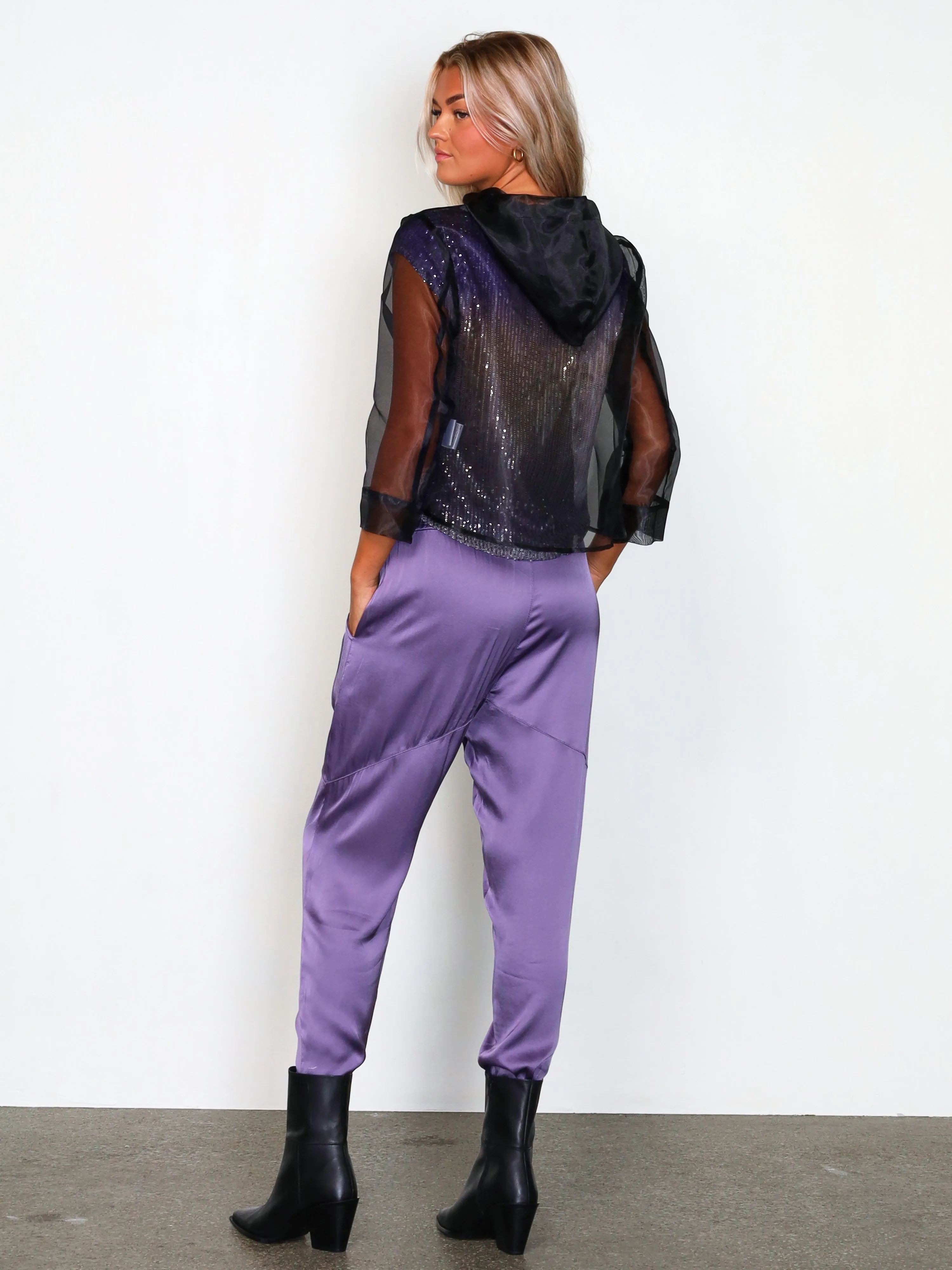 XIA trousers - Pale purple